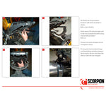 Scorpion Stealth Stainless Oval Exhaust Carbon Outlet Triumph Daytona 675 06-Current