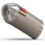 Scorpion Carbine Satin Titanium Extreme Exhaust - Kawasaki ZX10 R 2004-2005