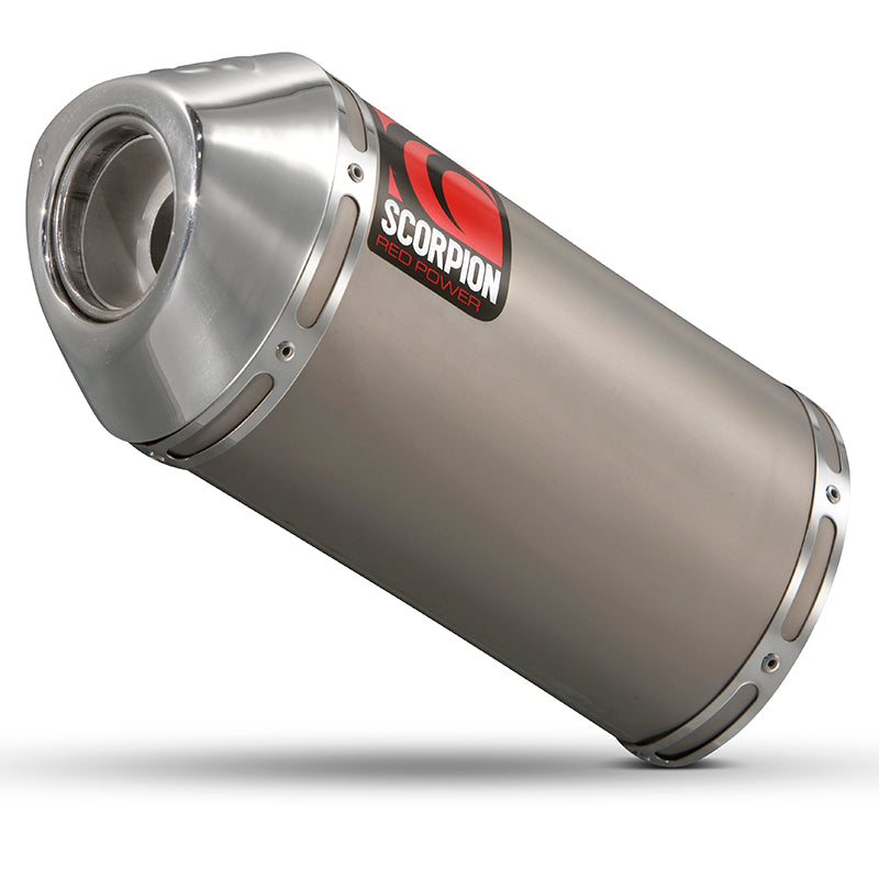 Scorpion Carbine Satin Titanium Extreme Exhaust Kawasaki Z 750 07>Current