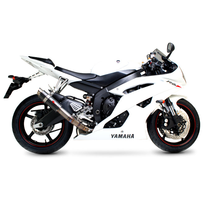 Scorpion RP-1 GP Carbon Round Exhaust - Yamaha YZF 600 R6 2006 - 2017