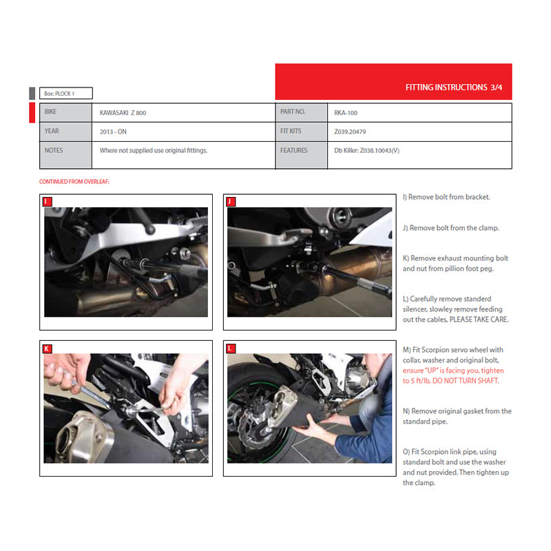 Scorpion Serket Taper Satin Titanium Oval Exhaust For Kawasaki Z800 2013-2016