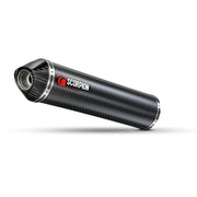 Scorpion Factory Carbon Round Exhaust Carbon Outlet Triumph Street Triple 07-11