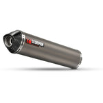 Scorpion Factory Satin Titanium Round Exhaust Carbon Outlet Honda CB 1300 03>Current