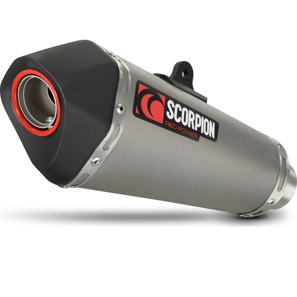 Scorpion Serket Taper Titanium Oval Exhaust For Kawasaki Z 1000 SX 2014-2016