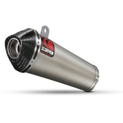Scorpion Power Cone Satin Titanium Oval Exhaust Carbon Outlet Honda CBR 1000 RR 08-11