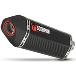 Scorpion Serket Carbon Oval Exhaust For Yamaha FZ8 2010-2016