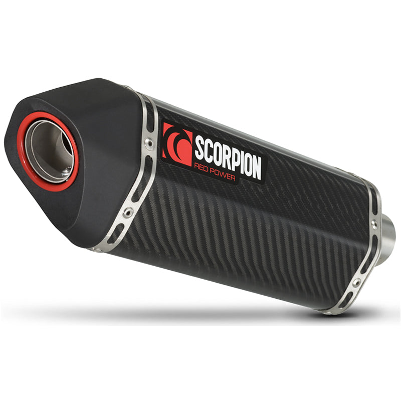 Scorpion Serket Carbon Oval Exhaust For Suzuki GSF 1250 BAndit 2007-2015