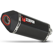 Scorpion Serket Carbon Oval Exhaust For Yamaha YZF 1000 R1 2007-2008