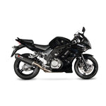Scorpion Serket Parallel Carbon Oval Exhaust For Suzuki SV 650 2004-2015