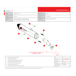 Scorpion Serket Parallel Carbon Oval Exhaust For Suzuki SV 650 2004-2015