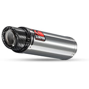 Scorpion Stealth Stainless Oval Exhaust Carbon Outlet Triumph Daytona 675 06-Current