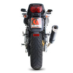Scorpion Factory Satin Titanium Round Exhaust Carbon Outlet Honda CB 1300 03>Current