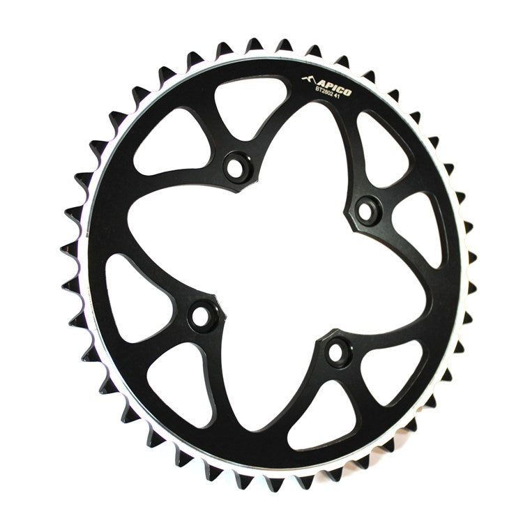 Apico Rear Sprocket - Gas Gas 2000-22, Montesa 4RT 2005-22, Sherco Trials 2002-22 - Black/48T