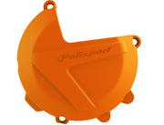 Polisport Clutch Cover Protector - KTM SX250 2017-22, EXC 250/300 2017-23, Husqvarna TE 250/300 2017-23 - Orange