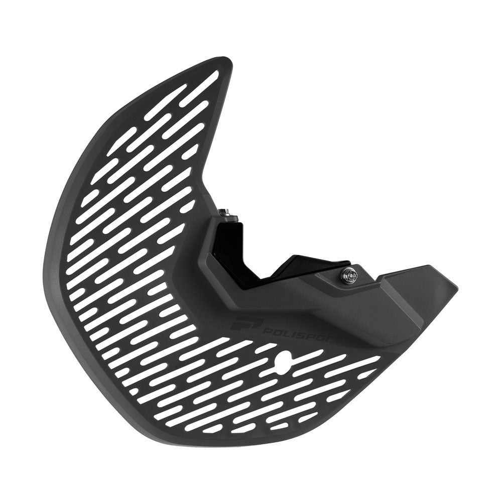 Polisport Vented Front Disc Protector - Kawasaki KXF250 2013-20, KXF450 2015-18 - Black