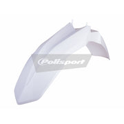 Polisport Front Fender - Gas Gas EC/ECE/ECF 2012-17 - White