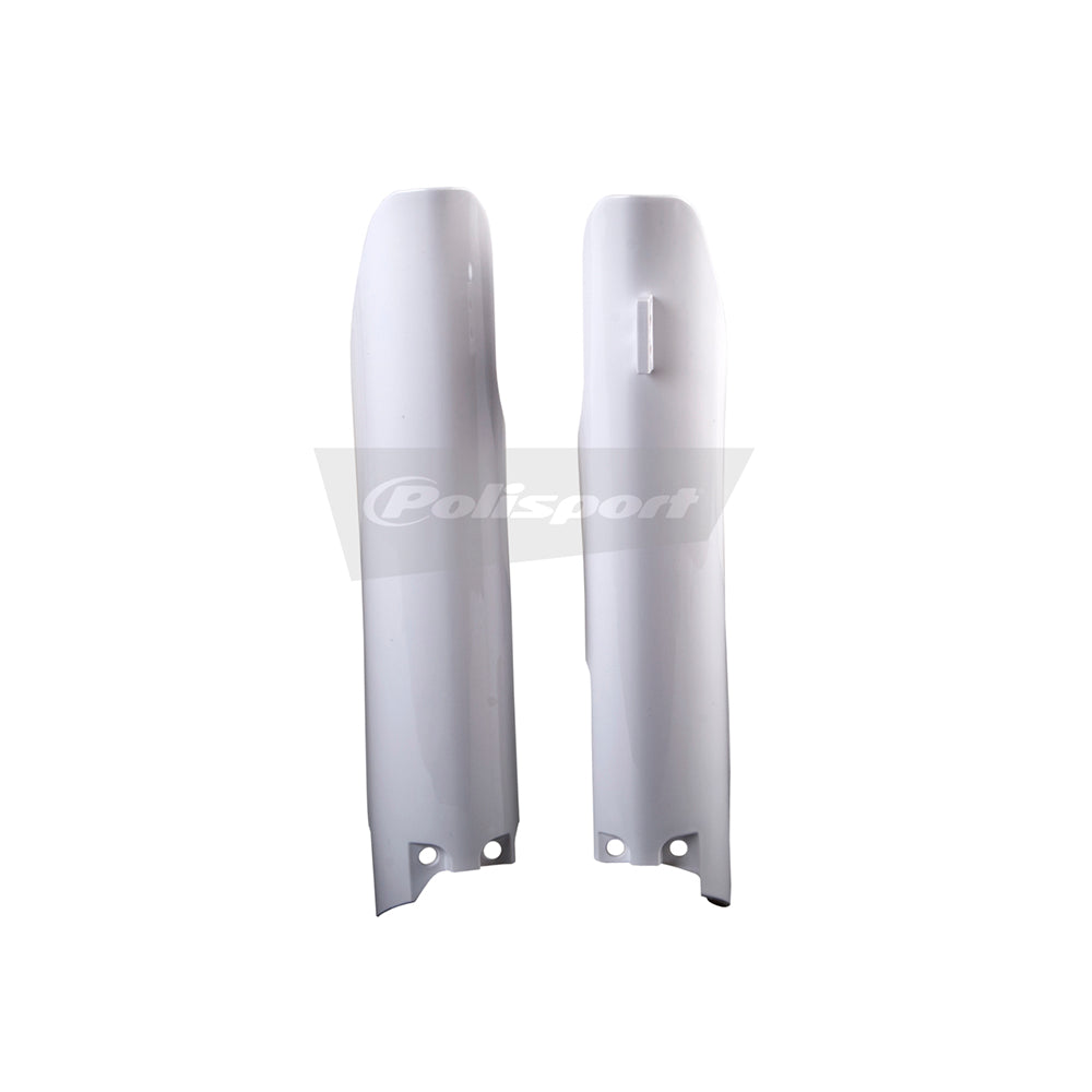Polisport Forks Guards - Suzuki RM125/250 2004-08, RMZ250 2007-23, RMZ450 2008-23 - White