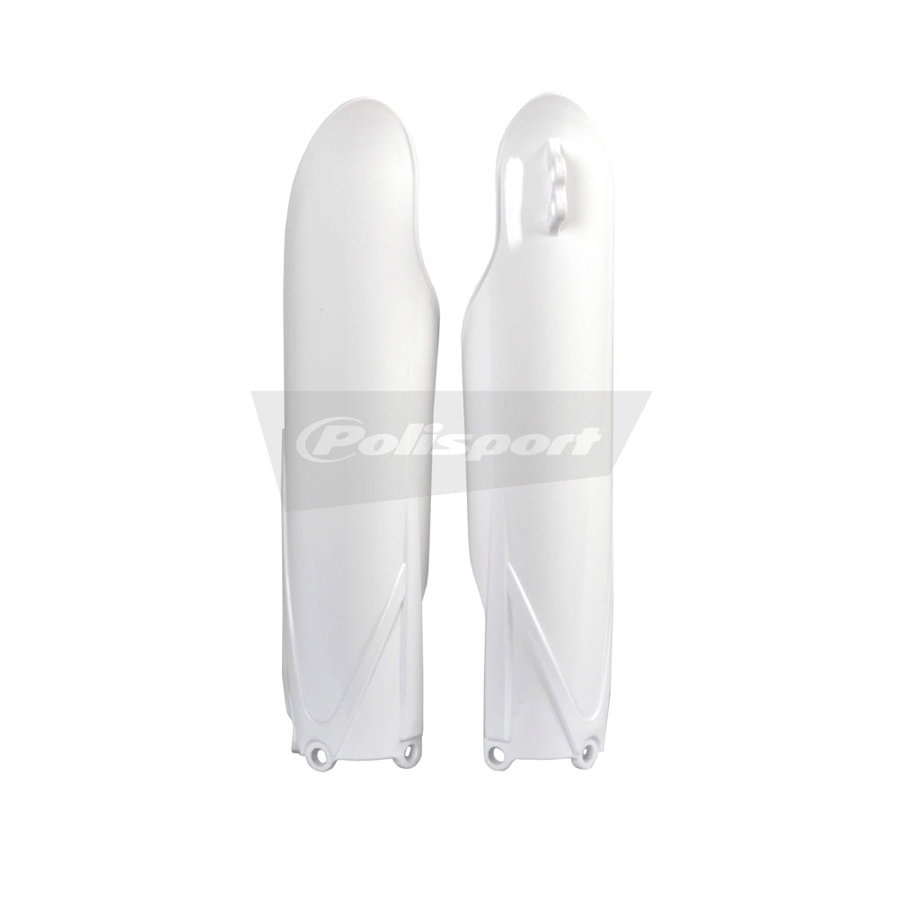 Polisport Fork Guards - Yamaha YZ 125/250 2015-23, YZF250 2010-23, YZF450 2010-22, YZF250X 2015-23 - White