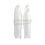 Polisport Fork Guards - Yamaha YZ 125/250 2015-23, YZF250 2010-23, YZF450 2010-22, YZF250X 2015-23 - White