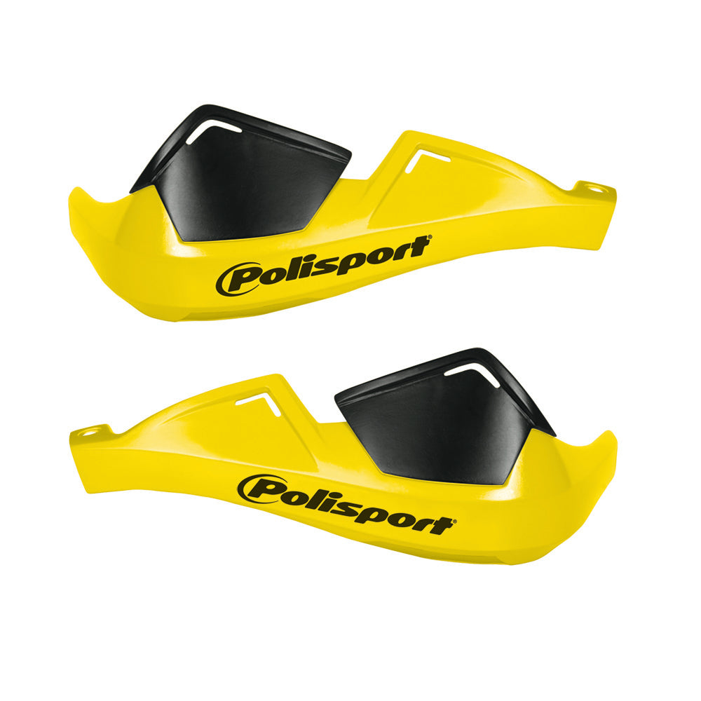 Polisport Evolution Integral Handguards With Mounting Kit - Yellow