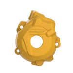 Polisport Ignition Cover Protector - KTM SXF250 2013-15, SXF350 2012-15, Husqvarna FC 250/350 2014-15 - Yellow