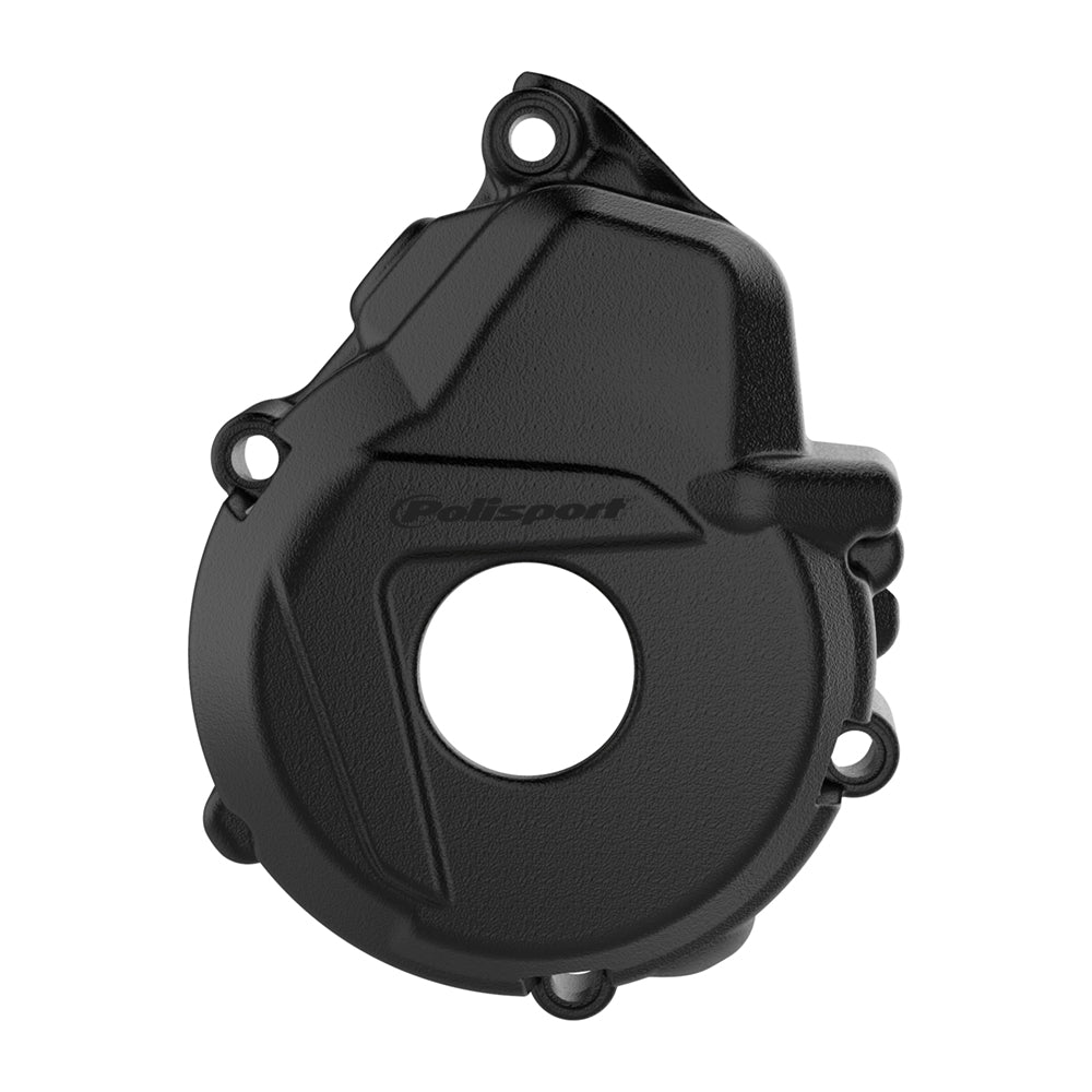 Polisport Ignition Cover Protector - KTM EXC-F 250/350 2017-23, Freeride 250F 2018-19, Husqvarna FE 250/350 2017-23 - Black