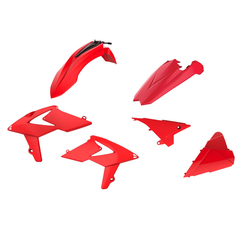 Polisport Plastics Kit - Beta 125/250/300/350/390/430/480 RR 2T & 4T 2018-2019 - Red