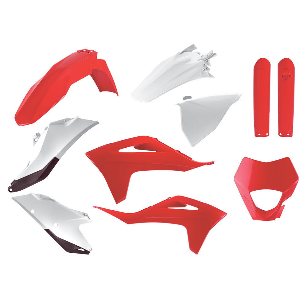 Polisport Enduro Plastics Kit - Gas Gas EC 250/300 & EC 250/350F 2021-23 - OEM