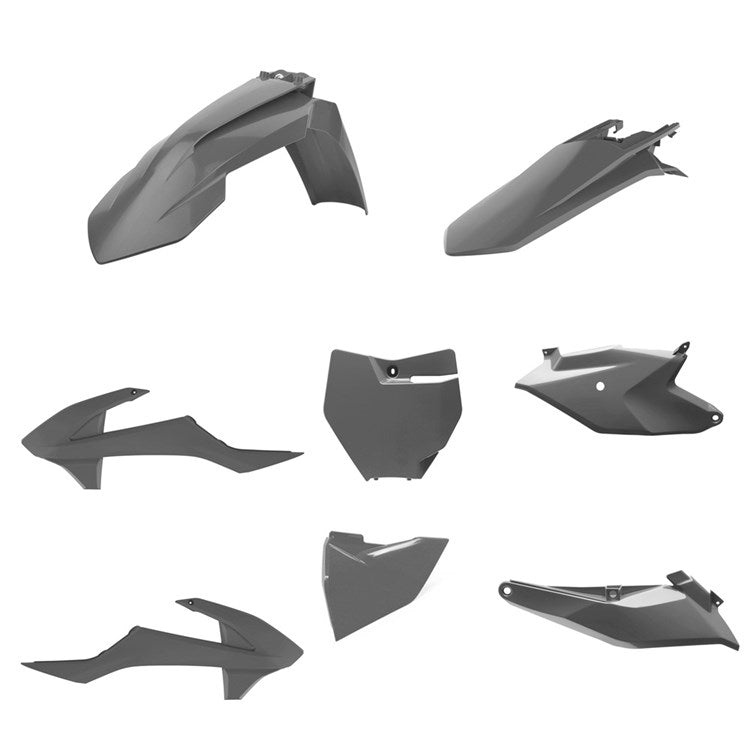 Polisport Plastics Kit With Airbox Covers - KTM SX85 2018-2024 - Nardo Grey