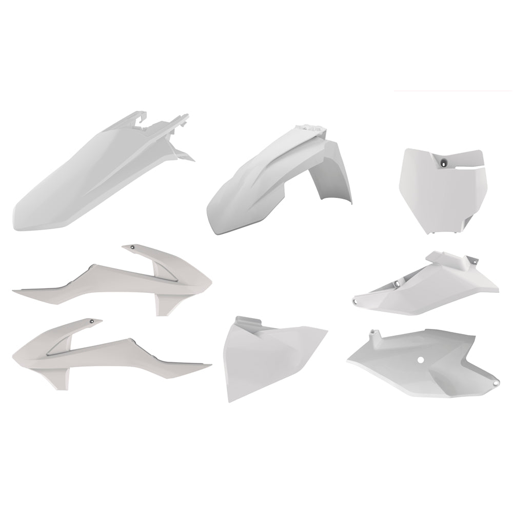 Polisport Plastics Kit - KTM SX85 2018-2024 - White