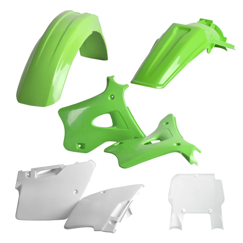Polisport Plastics Kit - Kawasaki KX 125/250 1994-95 - OEM