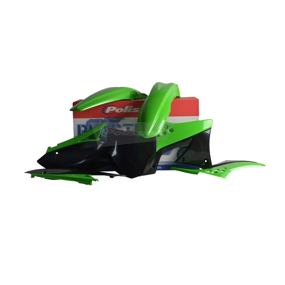 Polisport Full Plastics Kit - Kawasaki KXF250 2009-12 - OEM '09