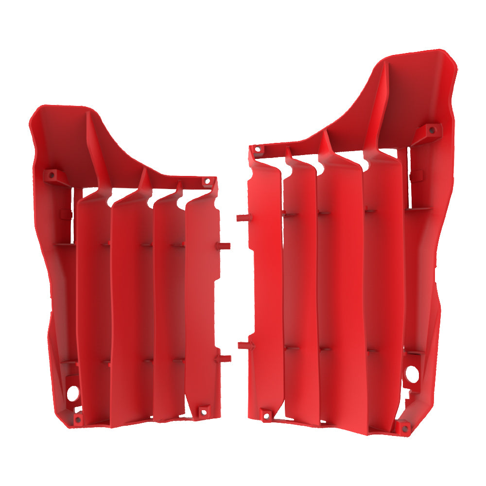 Polisport Radiator Louvres - Honda CRF250R 2018-20, CRF250RX 2019-20 - Red