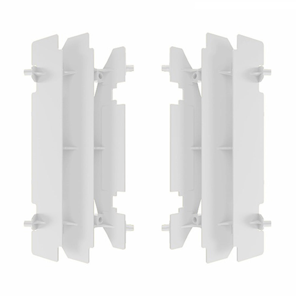 Polisport Radiator Louvres - Suzuki RM125 2001-08, RM250 1996-2006, DRZ400 2000-21 - White