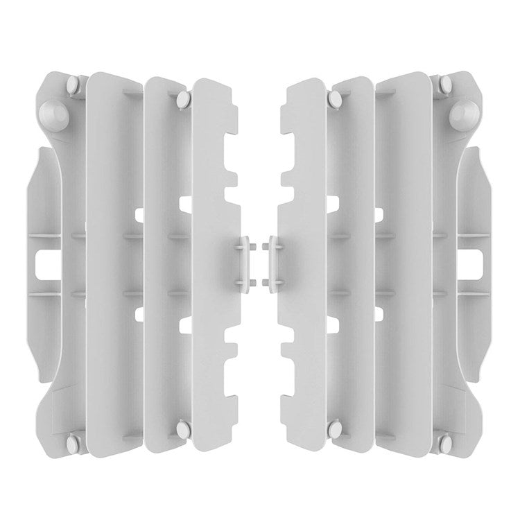 Polisport Radiator Louvres - Yamaha YZF 250/450 2007-09 - White