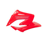 Polisport Radiator Scoops - Honda CR 125/250 2002-07 - Red