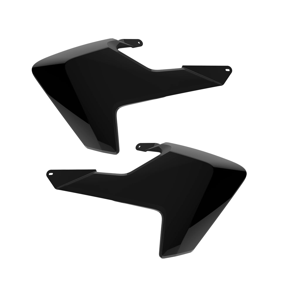 Polisport Radiator Scoops - Husqvarna TC125 & FC 250-450 2016-18, TC250 2017-18 - Black