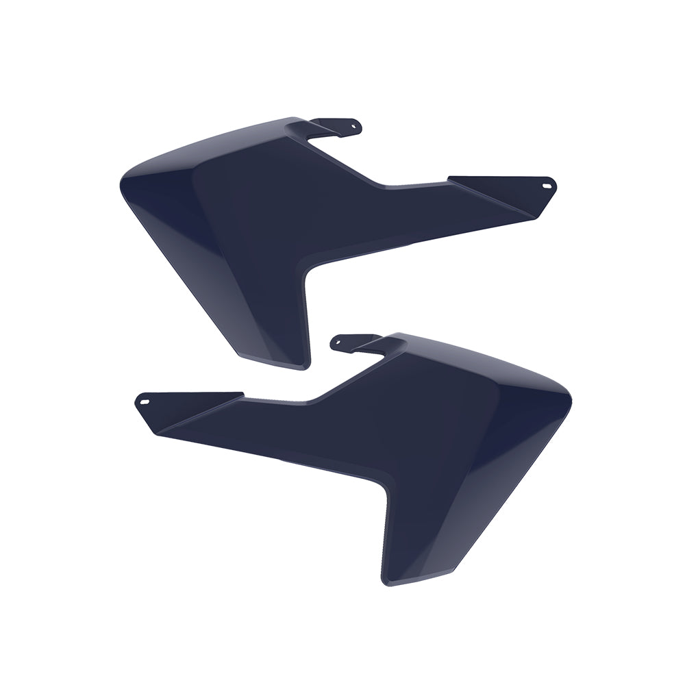 Polisport Radiator Scoops - Husqvarna TC125 & FC 250-450 2016-18, TC250 2017-18 - Blue