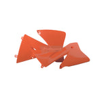 Polisport Radiator Scoops - KTM EXC 2001-02 - Orange