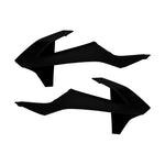 Polisport Radiator Scoops - KTM SX/SXF/XC-F 2016-18, EXC/EXC-F 2017-18 - Black