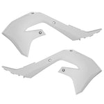Polisport Radiator Scoops - Kawasaki KXF250 2021-23, KXF450 2019-23 - White
