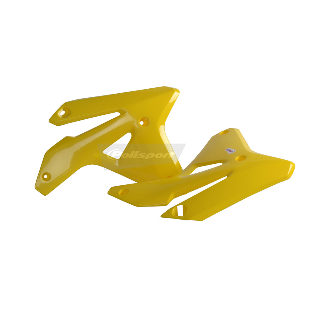 Polisport Radiator Scoops - Suzuki RMZ450 2007 - Yellow