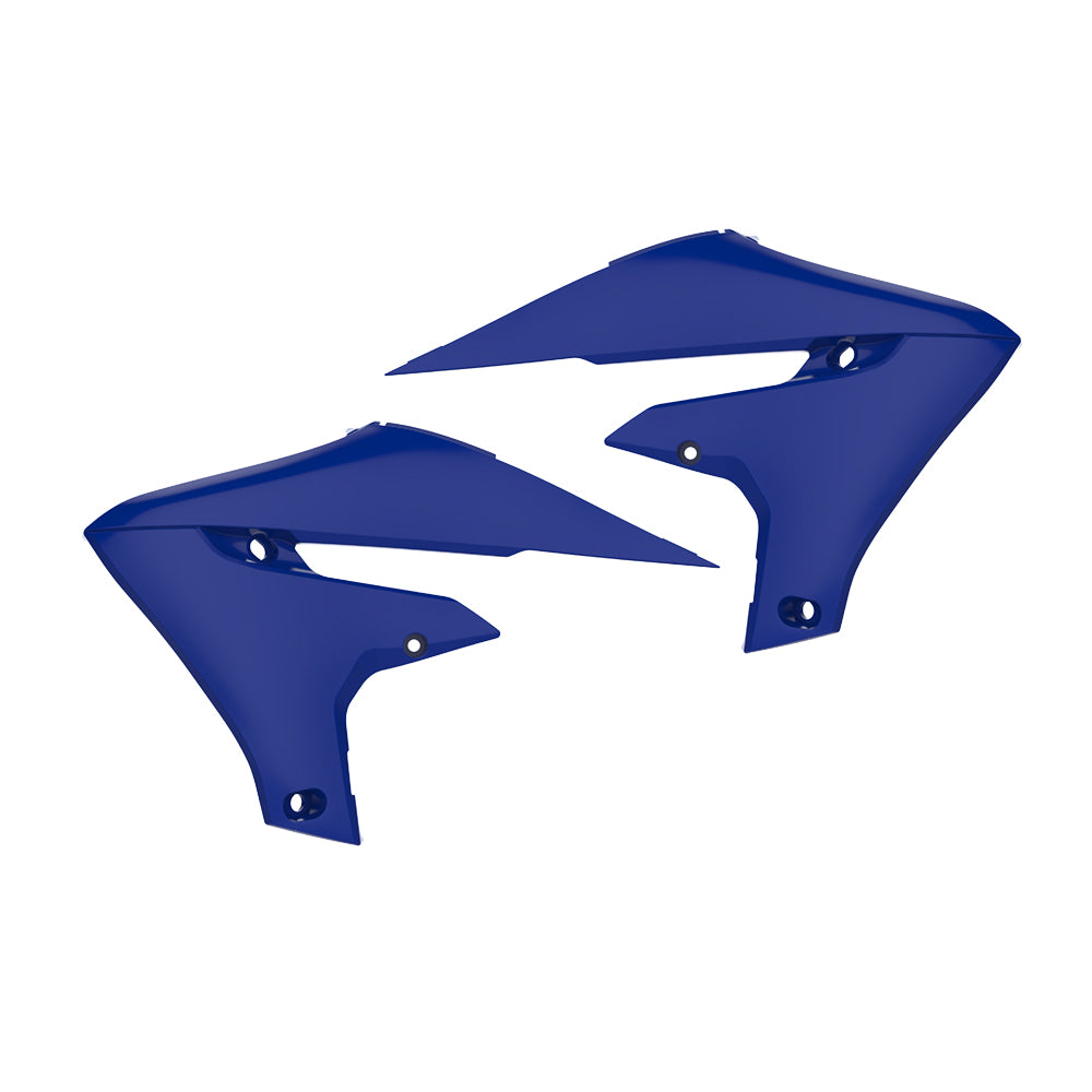 Polisport Radiator Scoops - Yamaha YZF250 2019-23, YZF450 2018-22, YZF250X & WRF250 2020-23, YZF450X & WRF450 2019-23 - Blue
