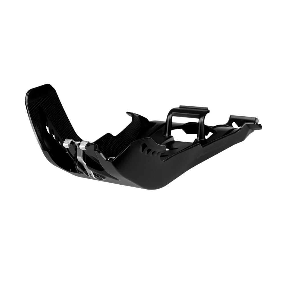 Polisport Fortress Skid Plate With Linkage Protector - Beta RR 250/300 2020-2025 - Black