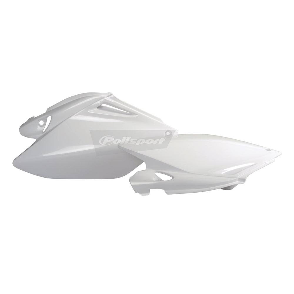 Polisport Side Panels - Honda CRF250R 2006-09 - White