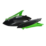 Polisport Side Panels - Kawasaki KXF250 2009-12, KXF450 2009-11 - Green/ Black