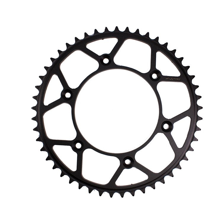 Apico Rear Carbon Steel Sprocket - Suzuki RM 125/250 1992-2008, RMZ250 2007-23, RMZ450 2005-23 - 47T