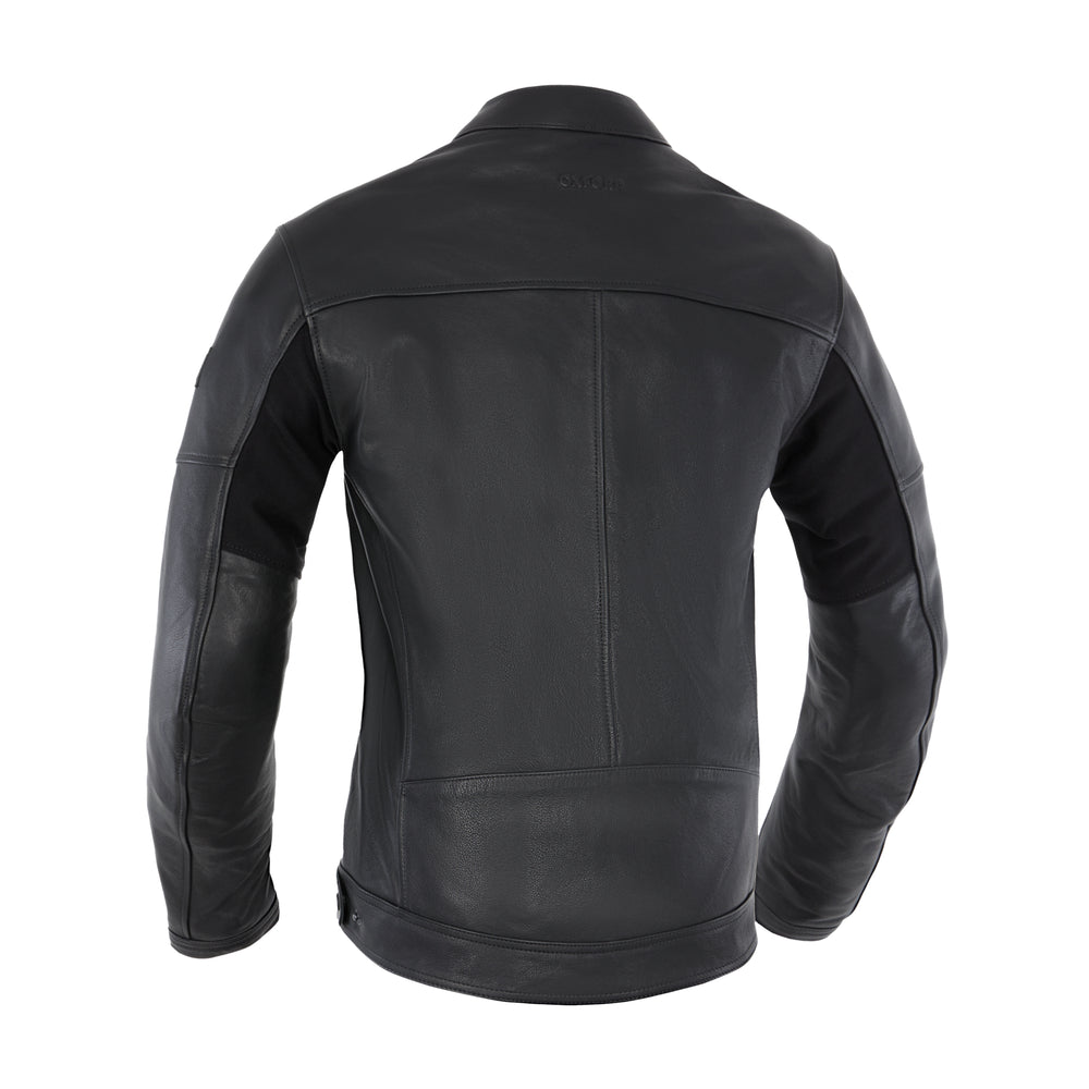 Oxford Henlow Leather Men's Jacket Black