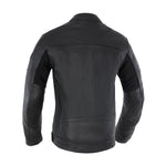Oxford Henlow Leather Men's Jacket Black